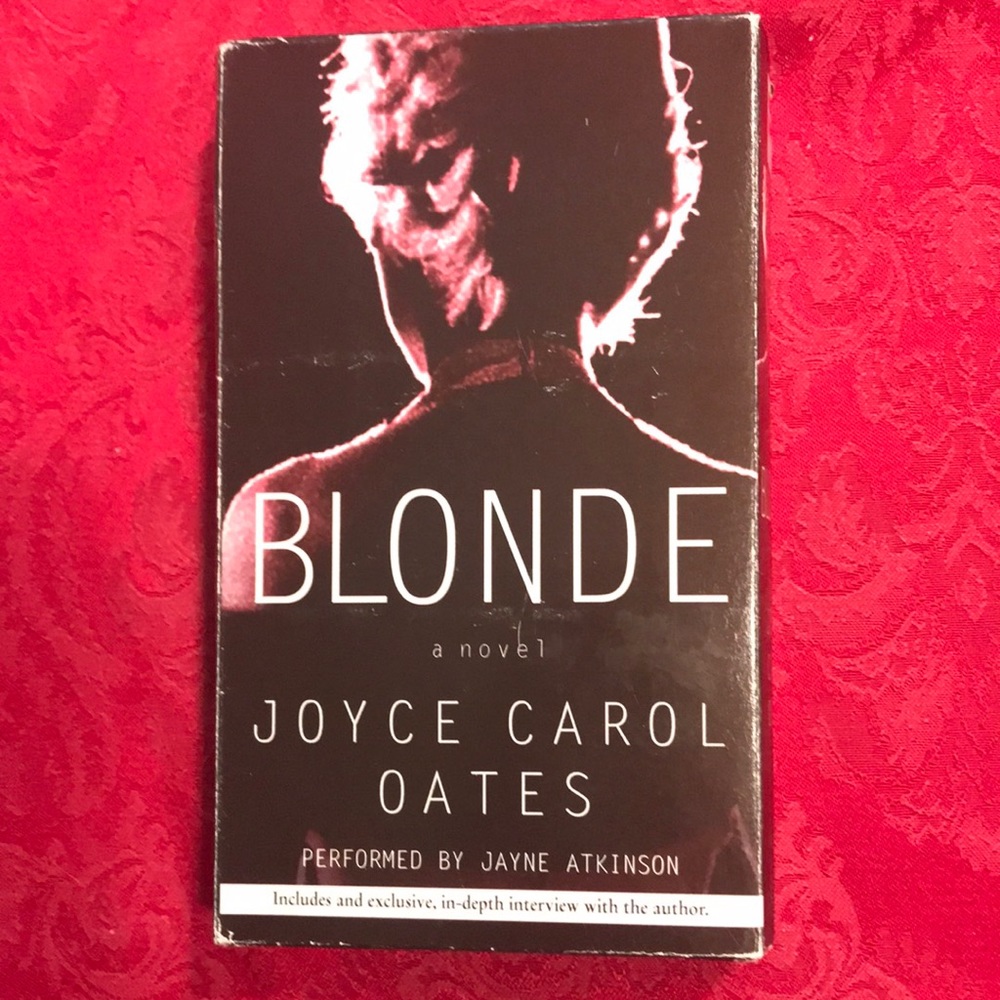 Blonde by Joyce Carol Oats Audio Cassette